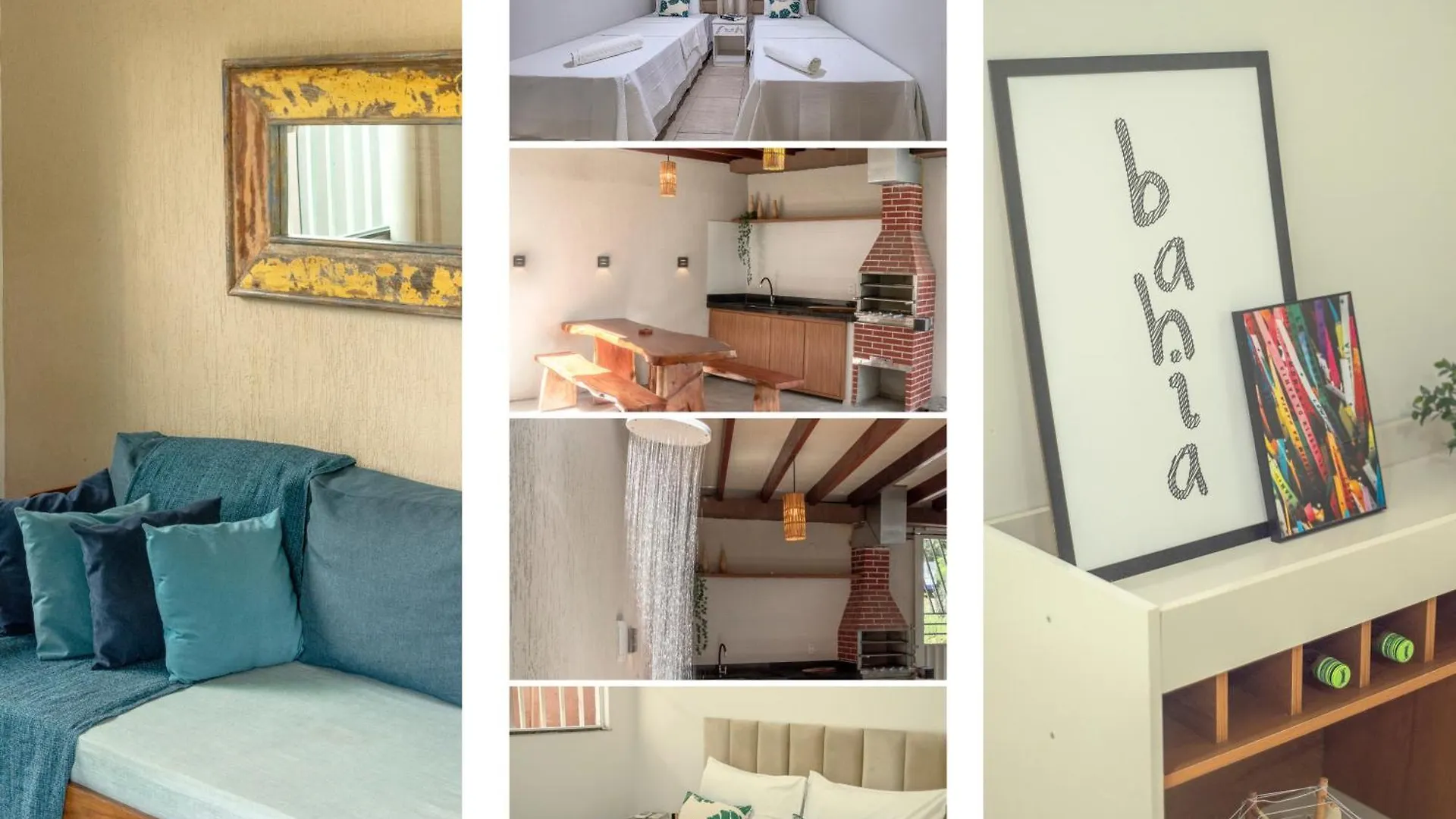 Holiday home 500M Praia Taperapuan; 2 Quartos; Terreo; Wifi 300Mbs; Churrasqueira; Estacionamento Gratuito 1 Carro
